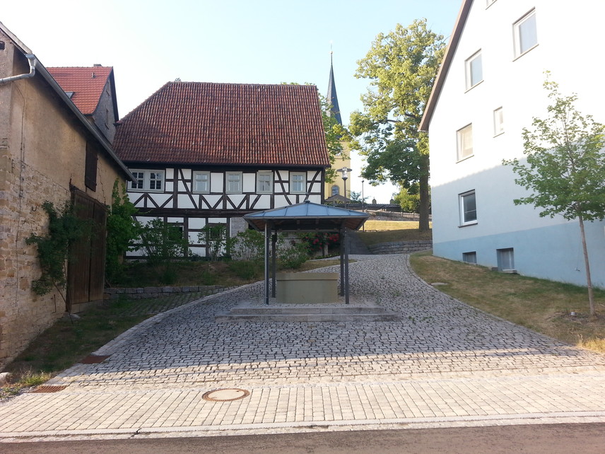 Historisches Rathaus im Ortsteil Rieden