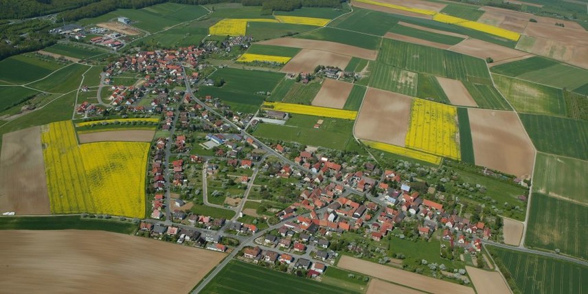 Luftbild Erbshausen
